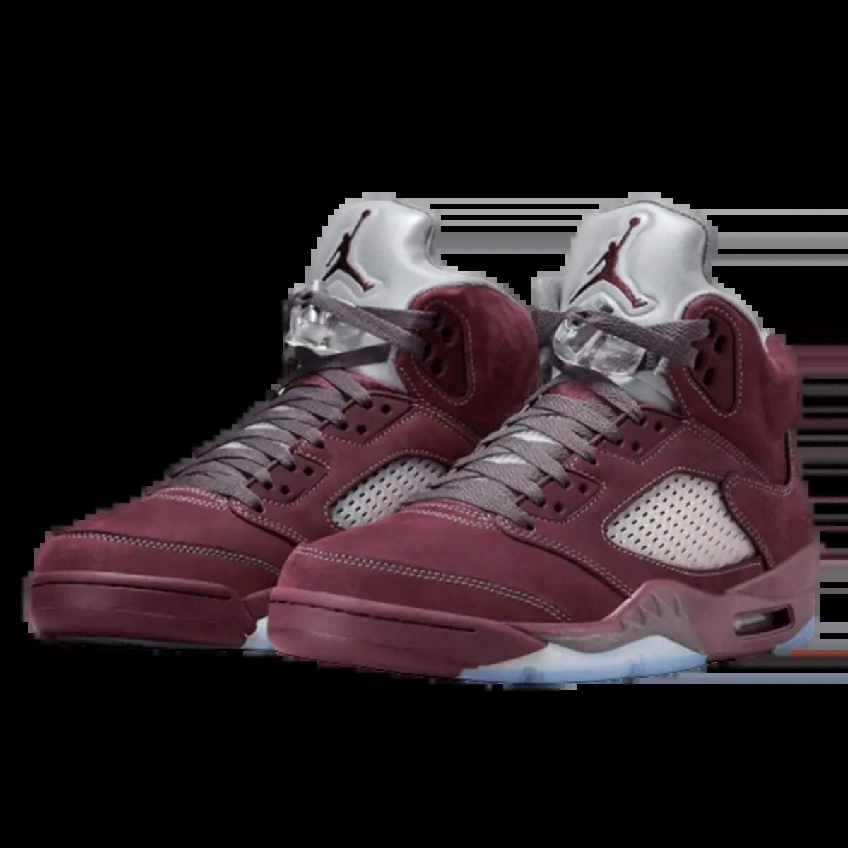 Air Jordan 5 Burgundy 2/3