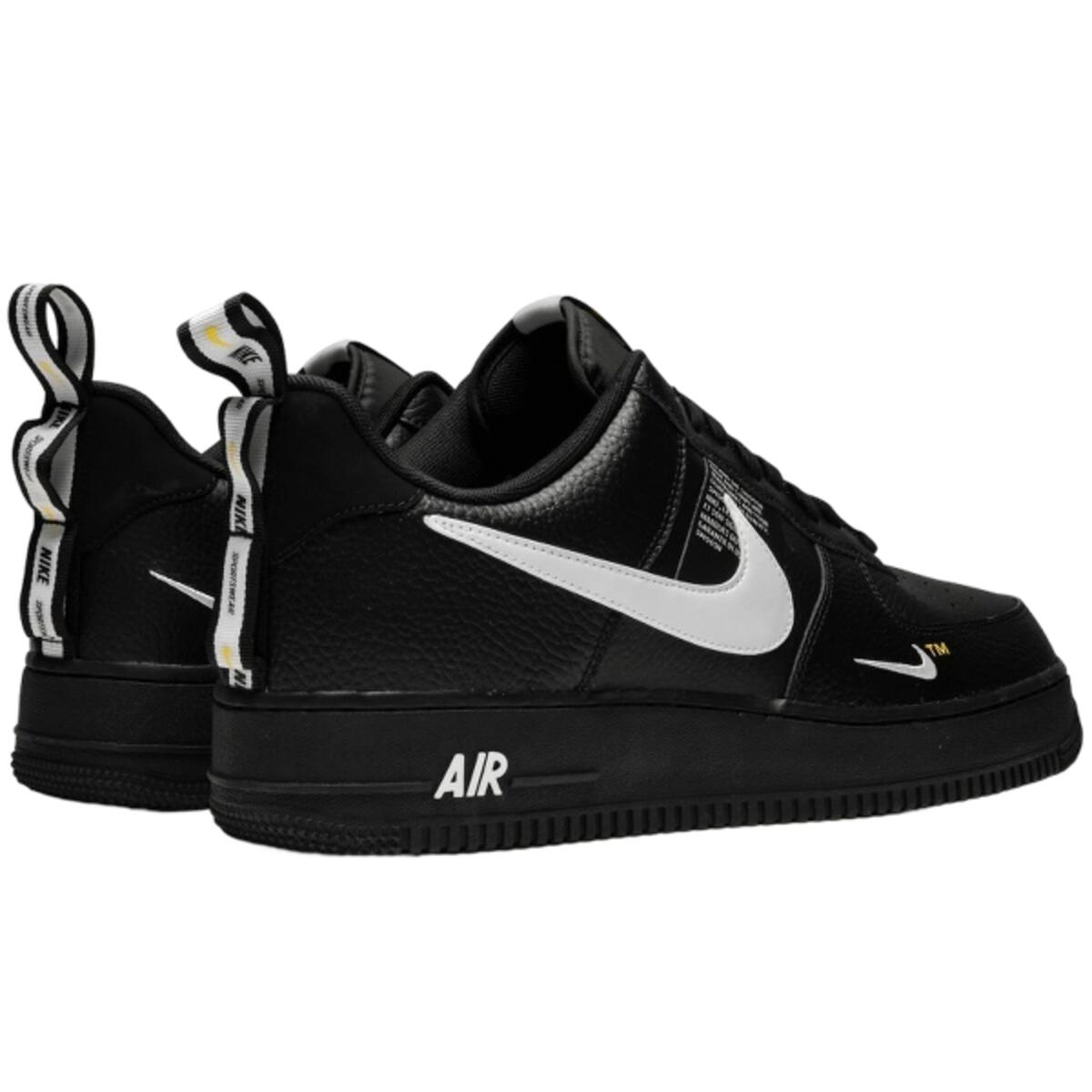 Chaussures  Air Force 1 07 LV8 Utility Black 3/4