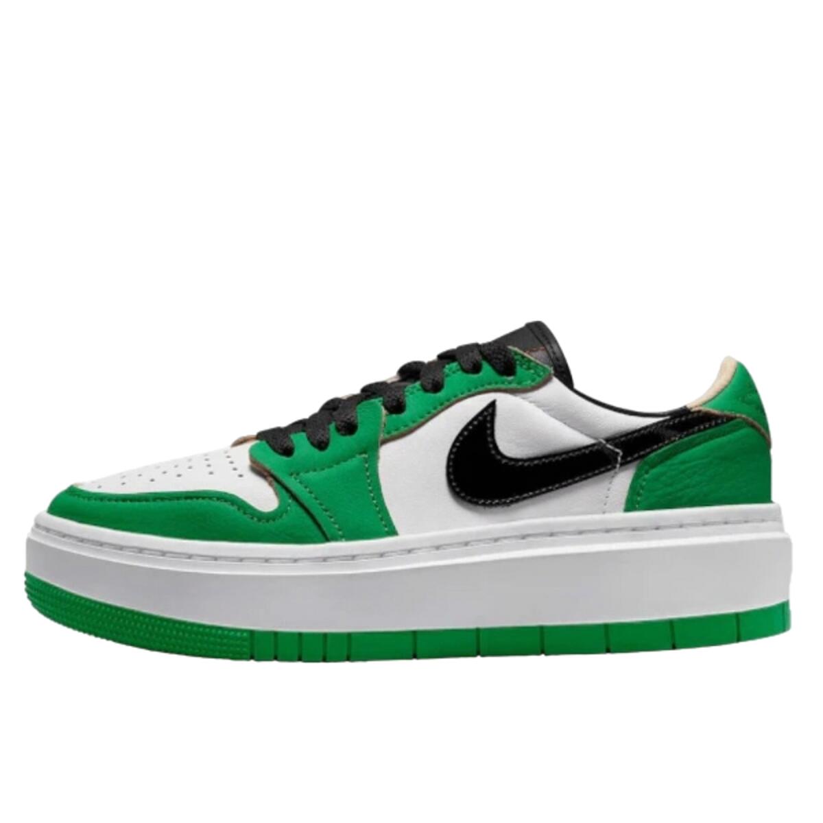 JORDAN Scarpe  1 Low SE Elevate Lucky Green