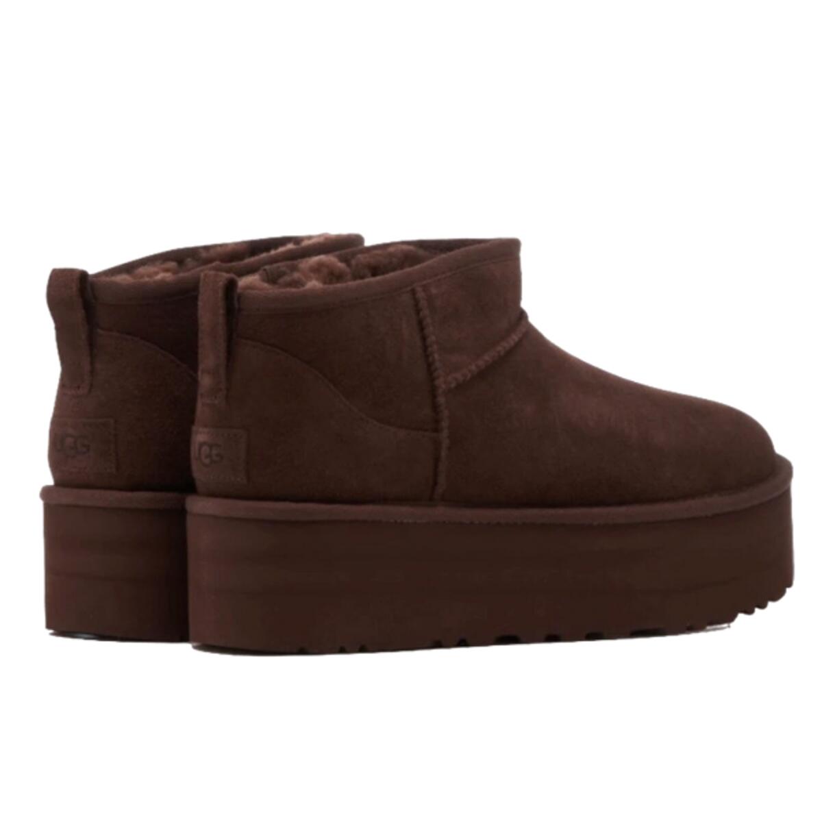 Zapatillas  Classic Ultra Mini Platform Burnt Cedar 3/4