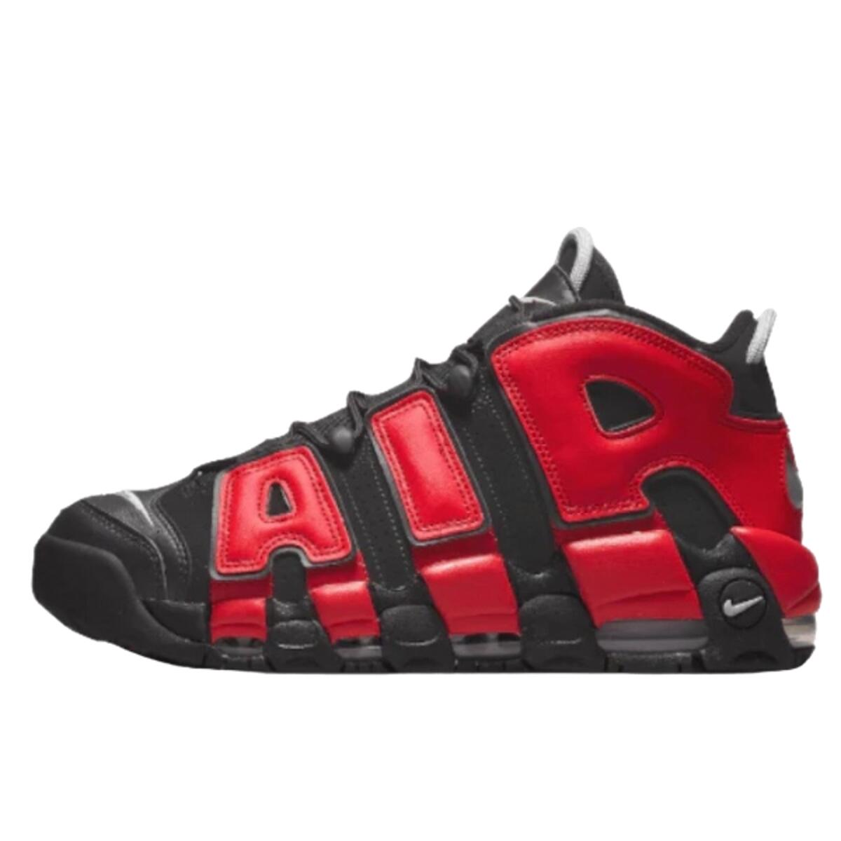 Nike - Chaussures  Air More Uptempo Alternates Split Navy Red - Baskets - Noir|rouge - 44,5 - Decathlon