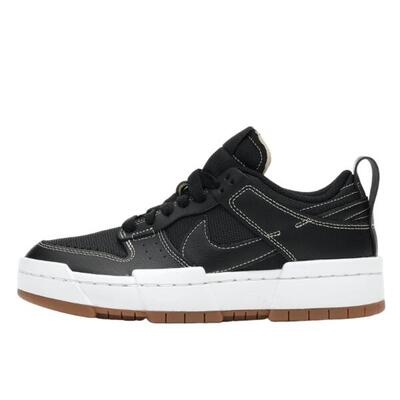 Schoenen dunk low disrupt black gum