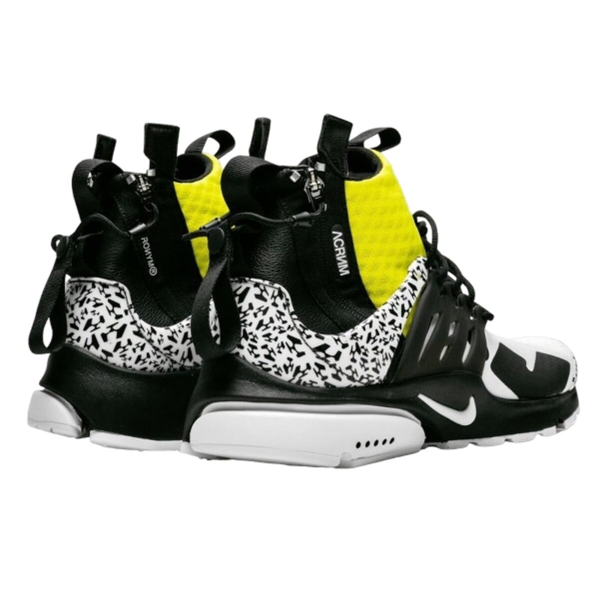 Chaussures  Air Presto Mid Acronym Dynamic Yellow 3/4