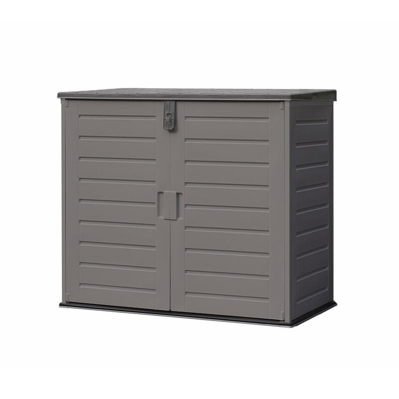 Armario resina Multibox 1170 L - 140x82x124cm. Estructura acero e incluye suelo