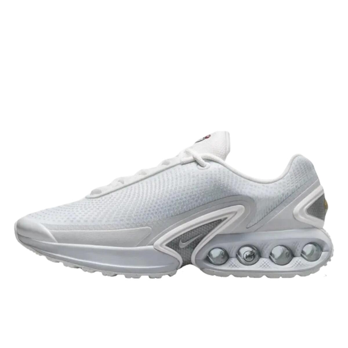 Nike - Chaussures Air Max Dn White Metallic Silver - Baskets - Blanc - 38.5 - Decathlon
