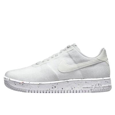 Zapatillas Air Force 1 Low Crater Flyknit White