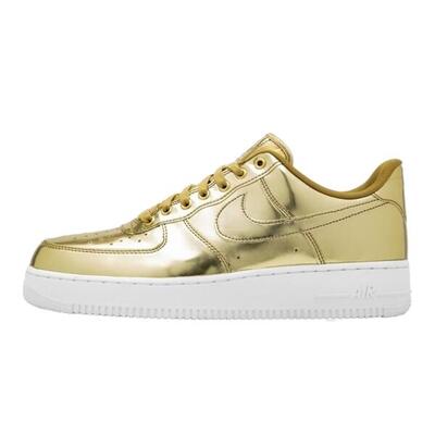 Zapatillas Air Force 1 Metallic Gold