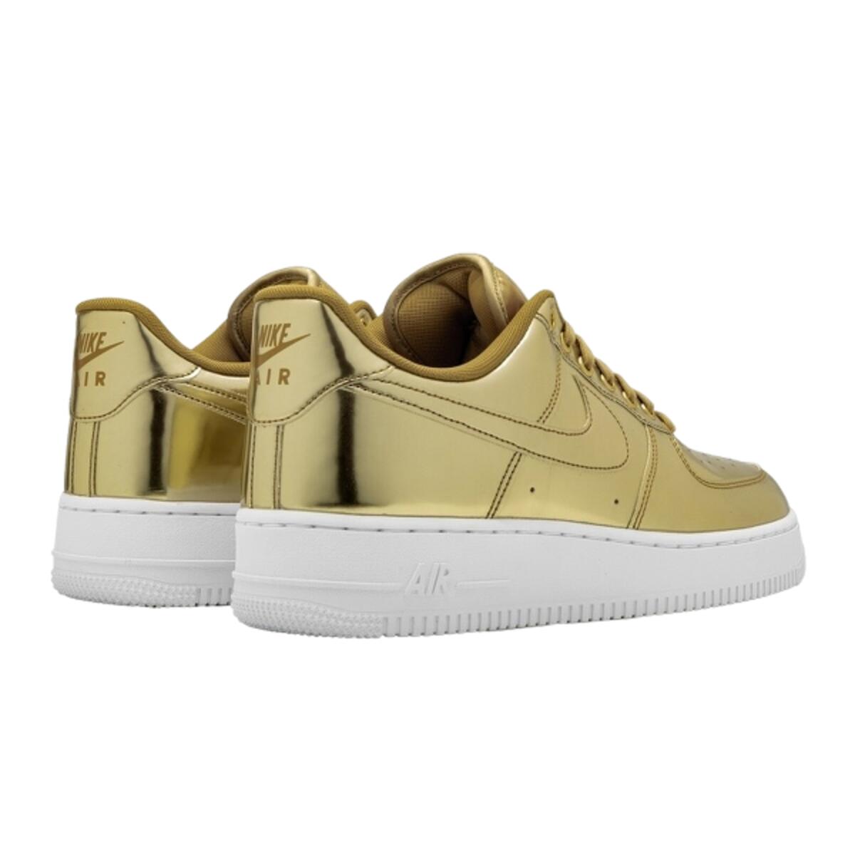 Zapatillas  Air Force 1 Metallic Gold 3/4