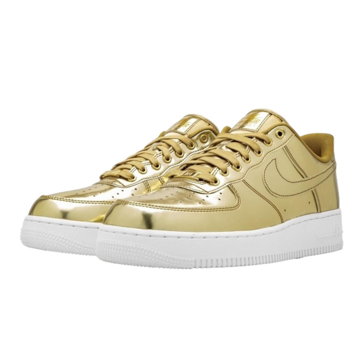 Zapatillas  Air Force 1 Metallic Gold 2/4