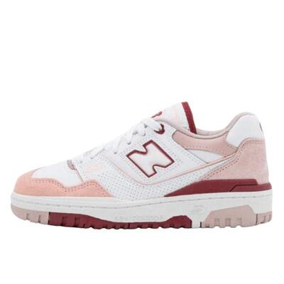 Scarpe 550 White Scarlet Pink