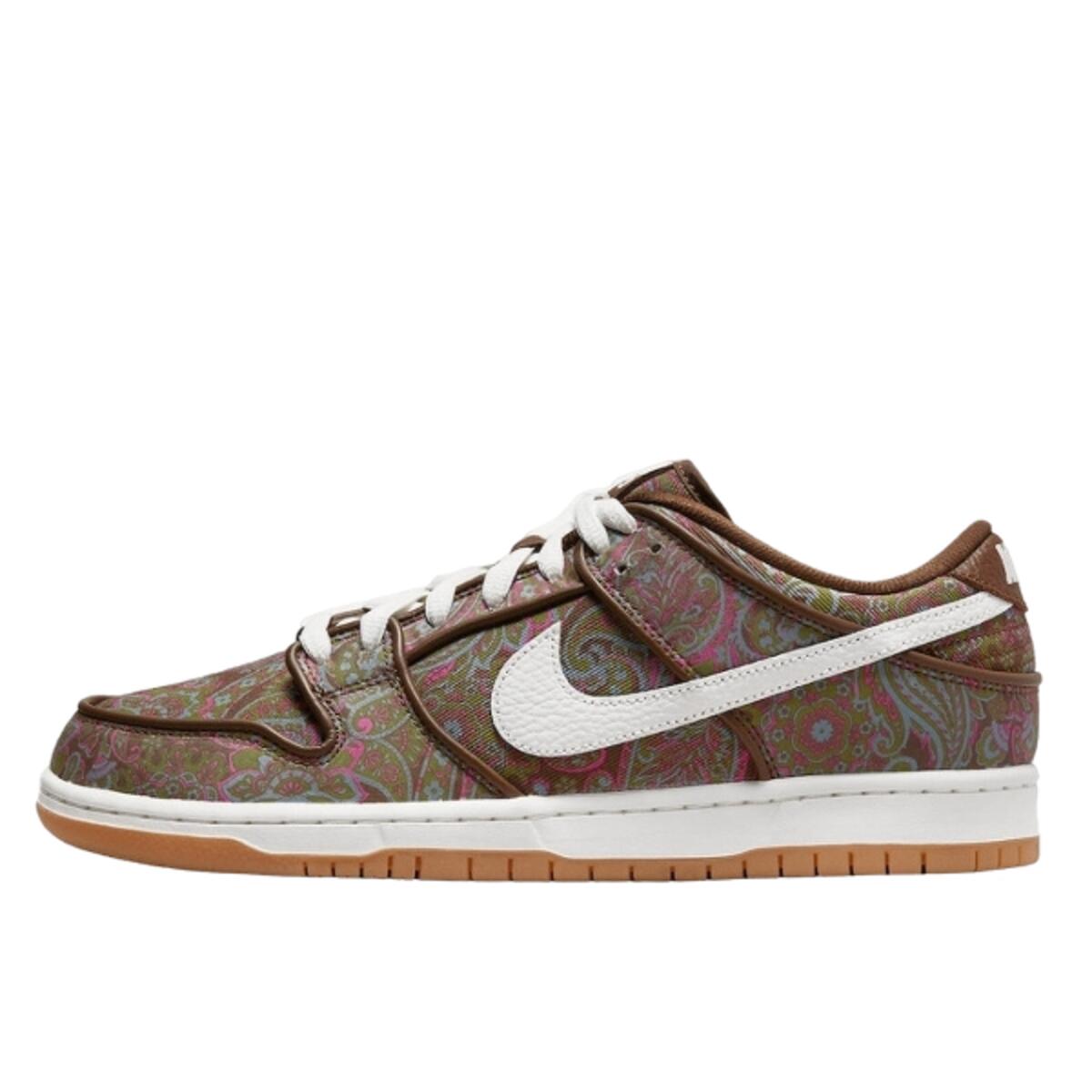 SB Dunk Low Pro Paisley Brown