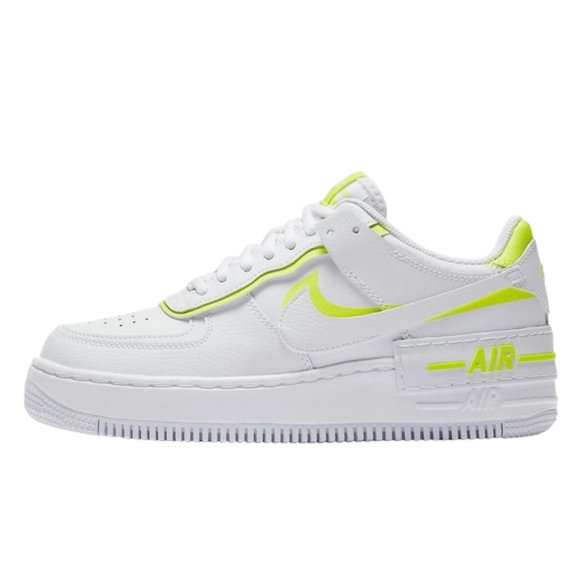 NIKE Scarpe  Air Force 1 Shadow White Lemon Venom