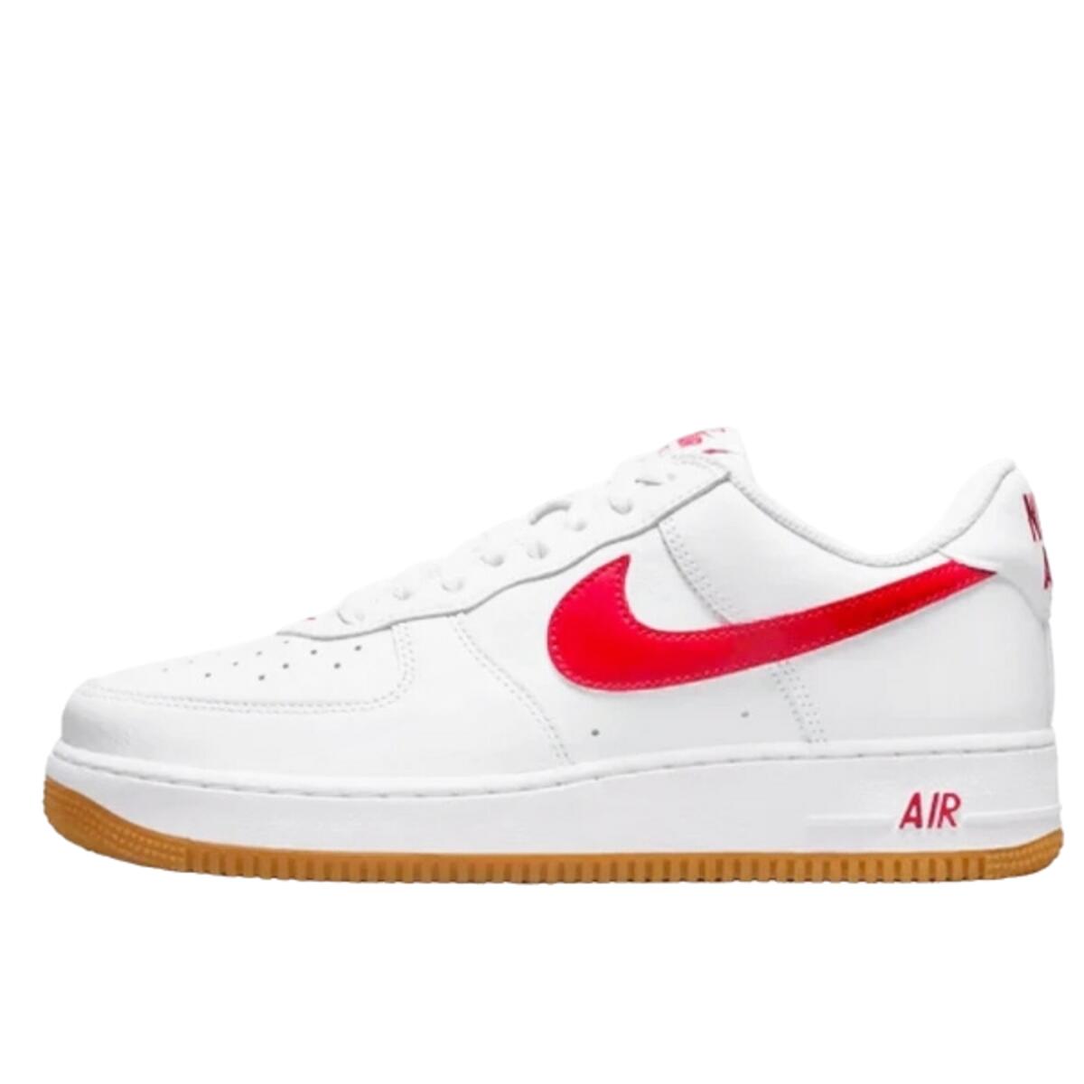 Nike - Chaussures Air Force 1 Low 07 Color Of The Month University Red Gum - Chaussures De Sport - Rouge - 45,5 - Decathlon