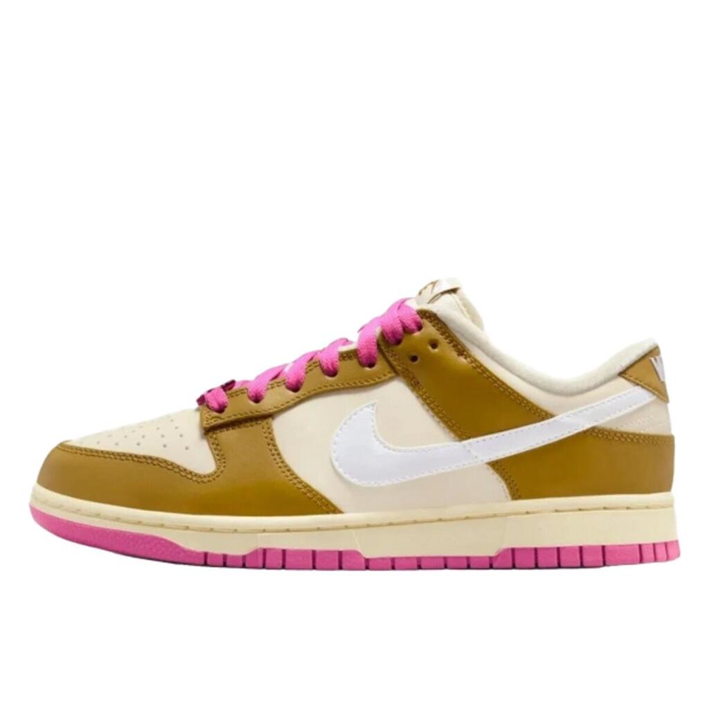 Shoes  Dunk Low SE Just Do it Bronzine Pink