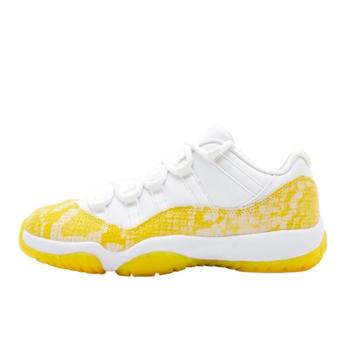 Tenis 11 retro low tour yellow snakeskin