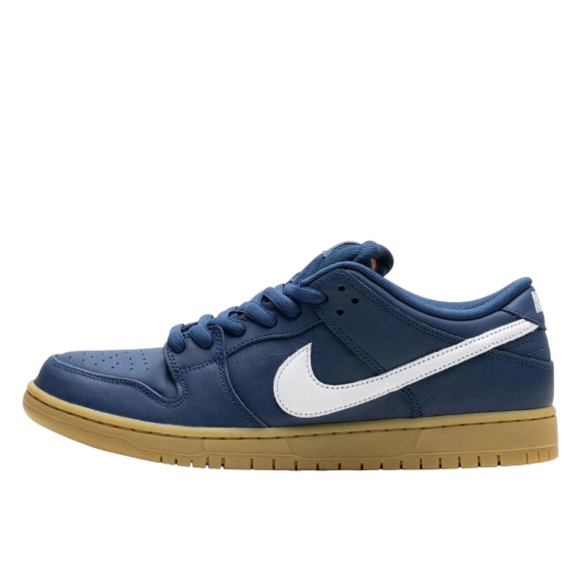 Nike - Chaussures Sb Dunk Low Navy Gum - Baskets - Bleu - 40,5 - Decathlon