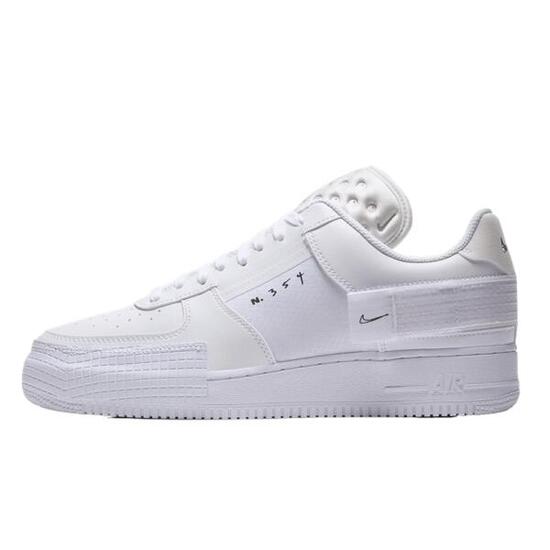 Chaussures Air Force 1 Drop Type Triple White