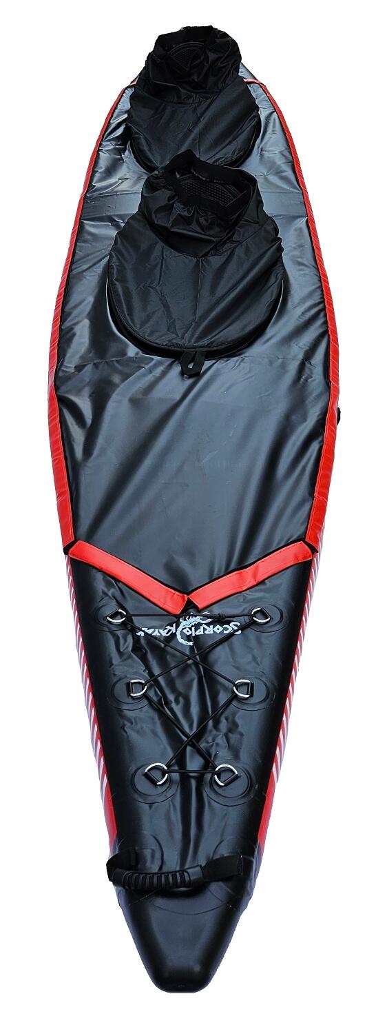 Kajak dwuosobowy pompowany z kokpitem Scorpio DS 473 Touring full dropstich 5/7