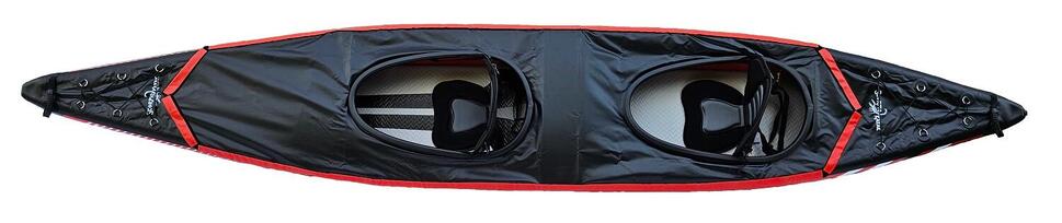 Kajak dwuosobowy pompowany z kokpitem Scorpio DS 471 Touring full dropstich