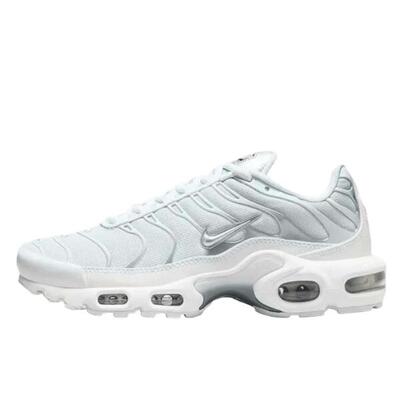 Scarpe Air Max Plus White Metallic Silver