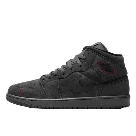 Buty do chodzenia dla dorosłych Air Jordan 1 Mid SE Craft Dark Smoke Red