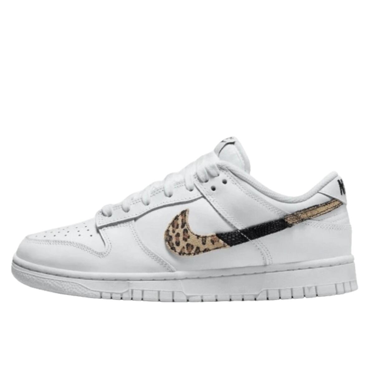 NIKE Schoenen  Dunk Low Animal Print White