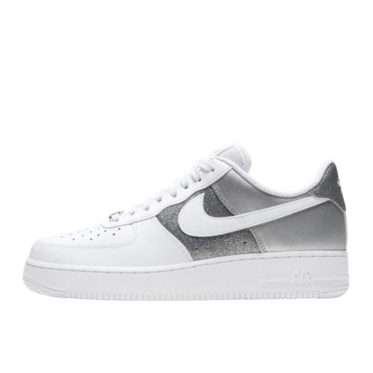 NIKE Shoes  Air Force 1 Low 07 White Metallic Silver