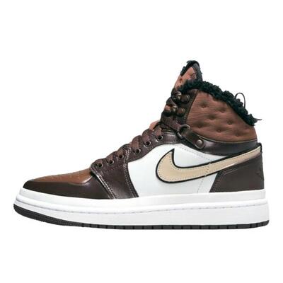 Buty do chodzenia dla dorosłych Air Jordan 1 High Fur Acclimate Brown
