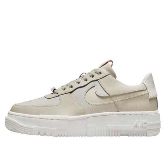 Zapatillas Air Force 1 Low Pixel Stone Bone Summit White