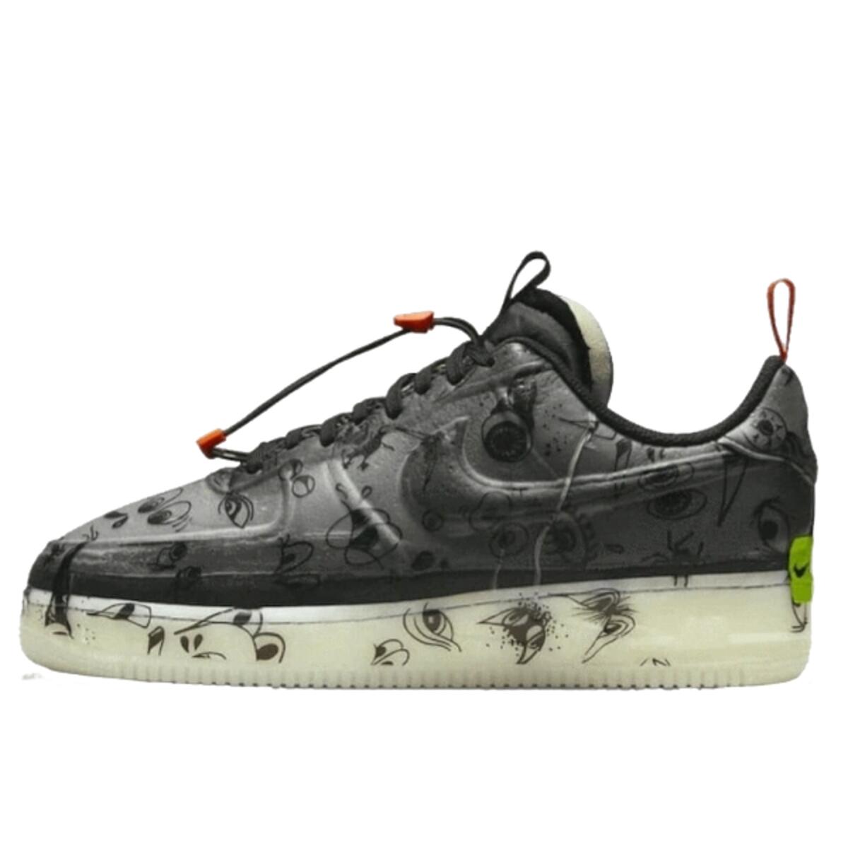 Nike - Chaussures Air Force 1 Low Experimental Halloween - Baskets - Noir - Decathlon
