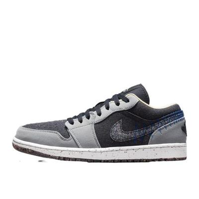 Zapatillas 1 Low SE Crater Black Grey