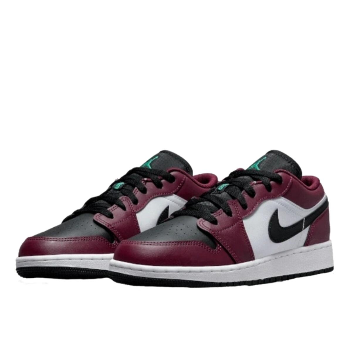 Zapatillas  1 Low SE Dark Beetroot Black Roma Green 2/3