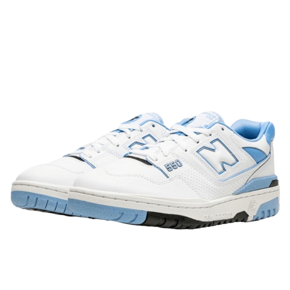 Chaussures  550 UNC White University Blue 2/5