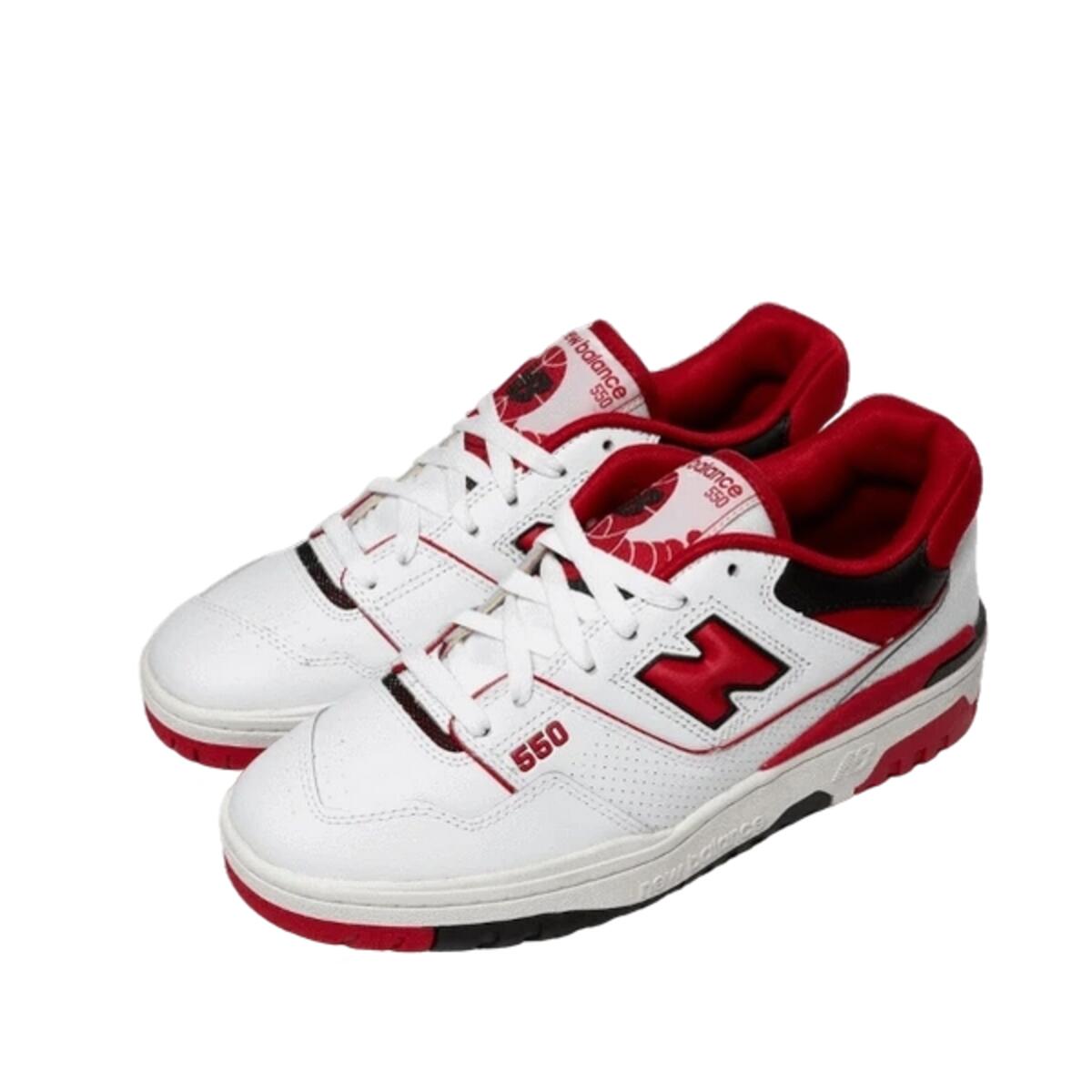 Schoenen  550 White Red 2/2