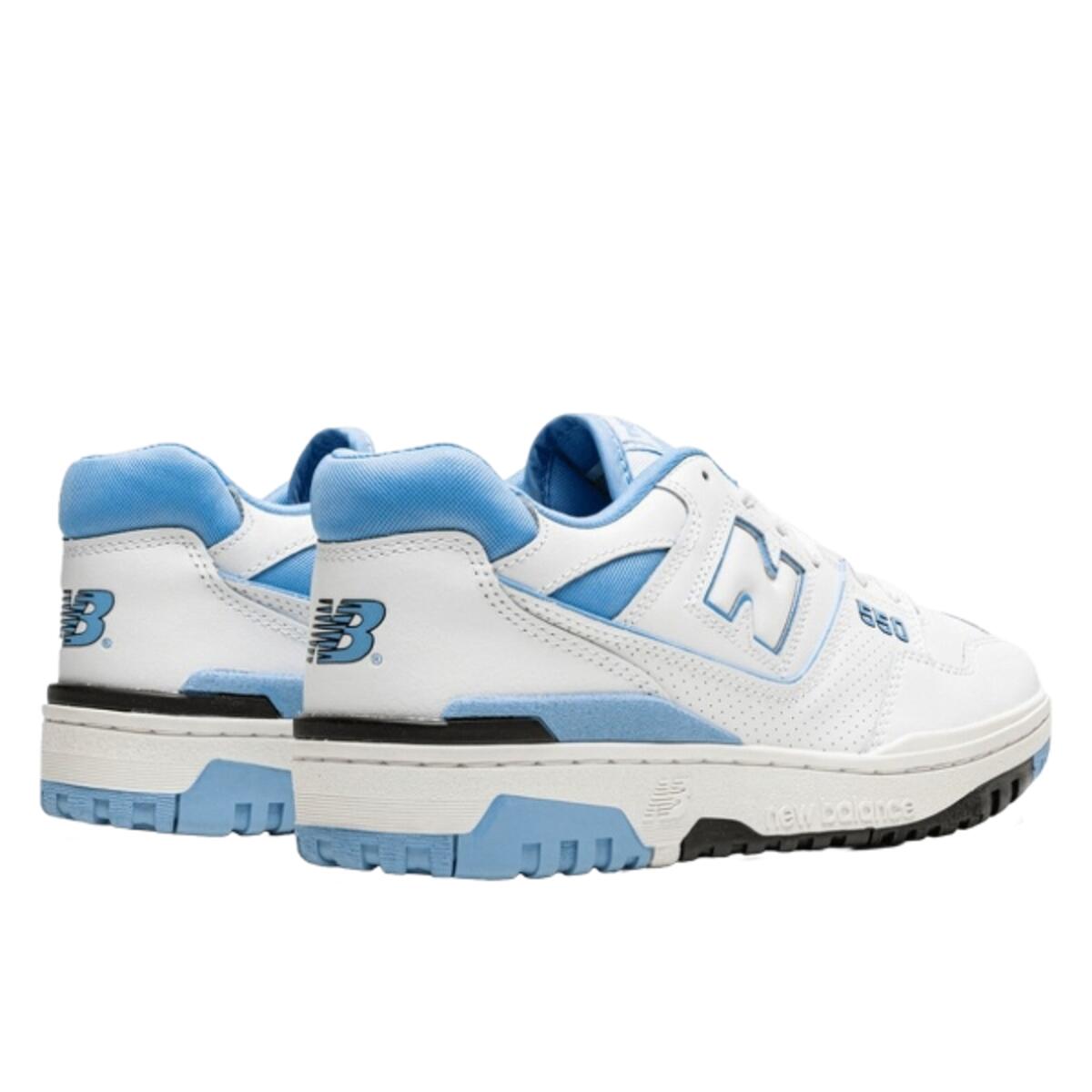 Chaussures  550 UNC White University Blue 3/6