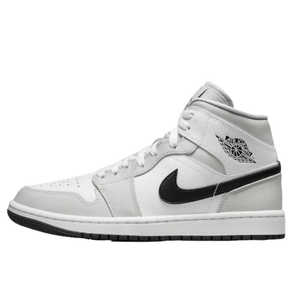 Shoes  1 Mid White Light Smoke Grey