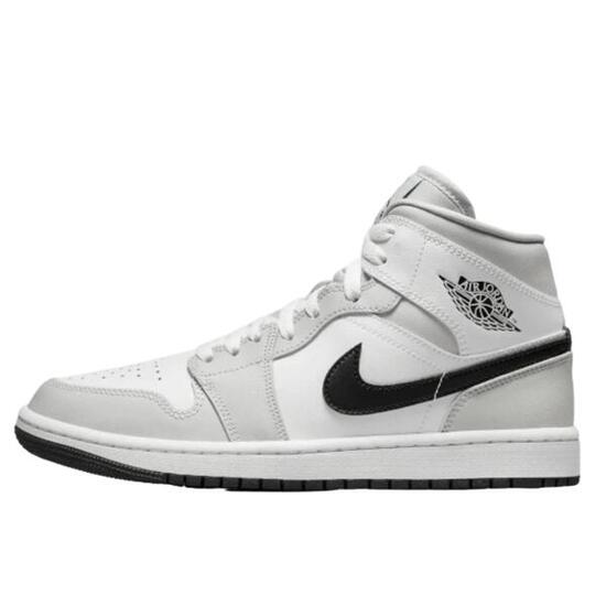 Scarpe 1 Mid White Light Smoke Grey
