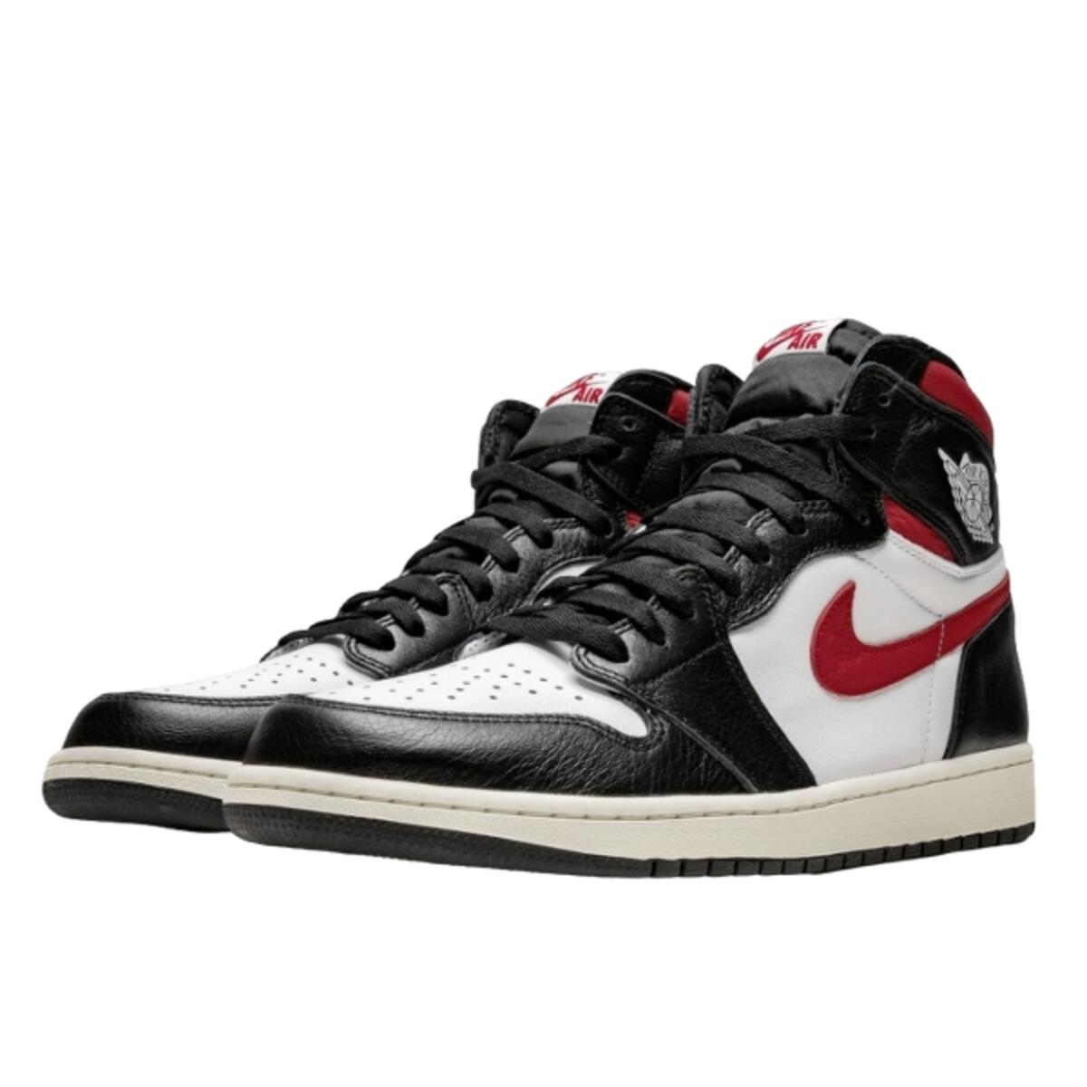 Chaussures  1 Retro High Black Gym Red 2/5