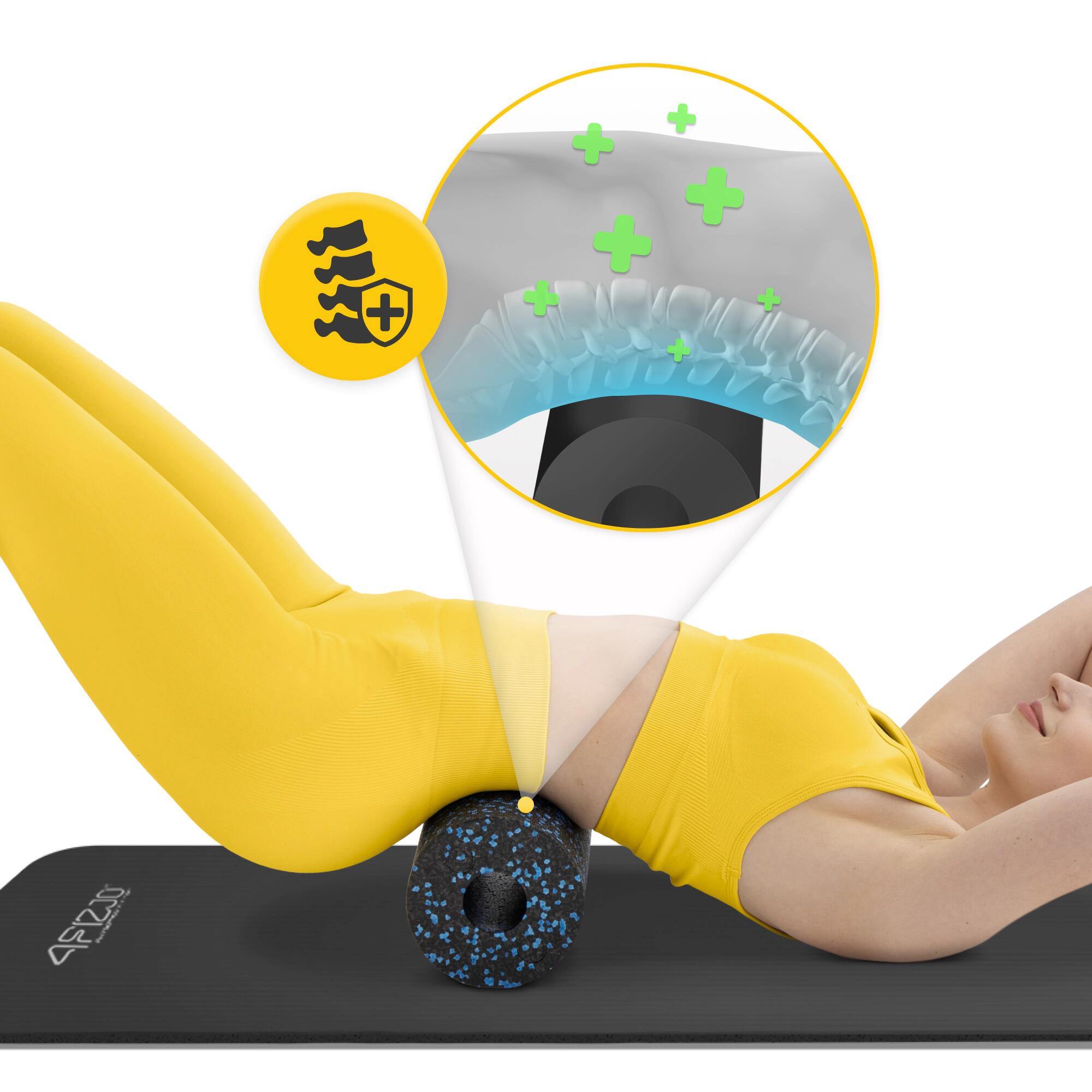 Massage-Roller EPP 45 cm Faszienrolle Fitnessrolle zur Muskelentspannung 4FIZJO 5/7