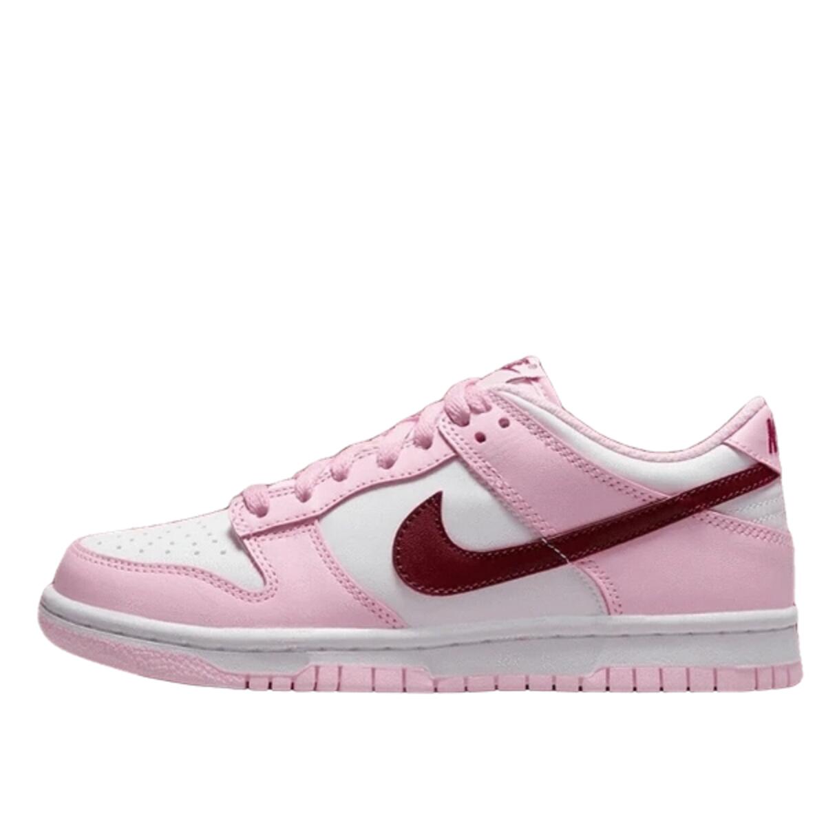Scarpe  Dunk Low Pink Red White 1/2