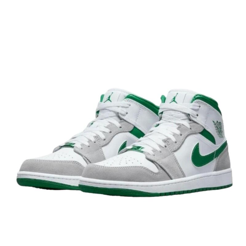 Air Jordan 1 Mid Szürke Zöld