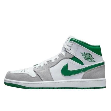 Air Jordan 1 Mid Grey Green