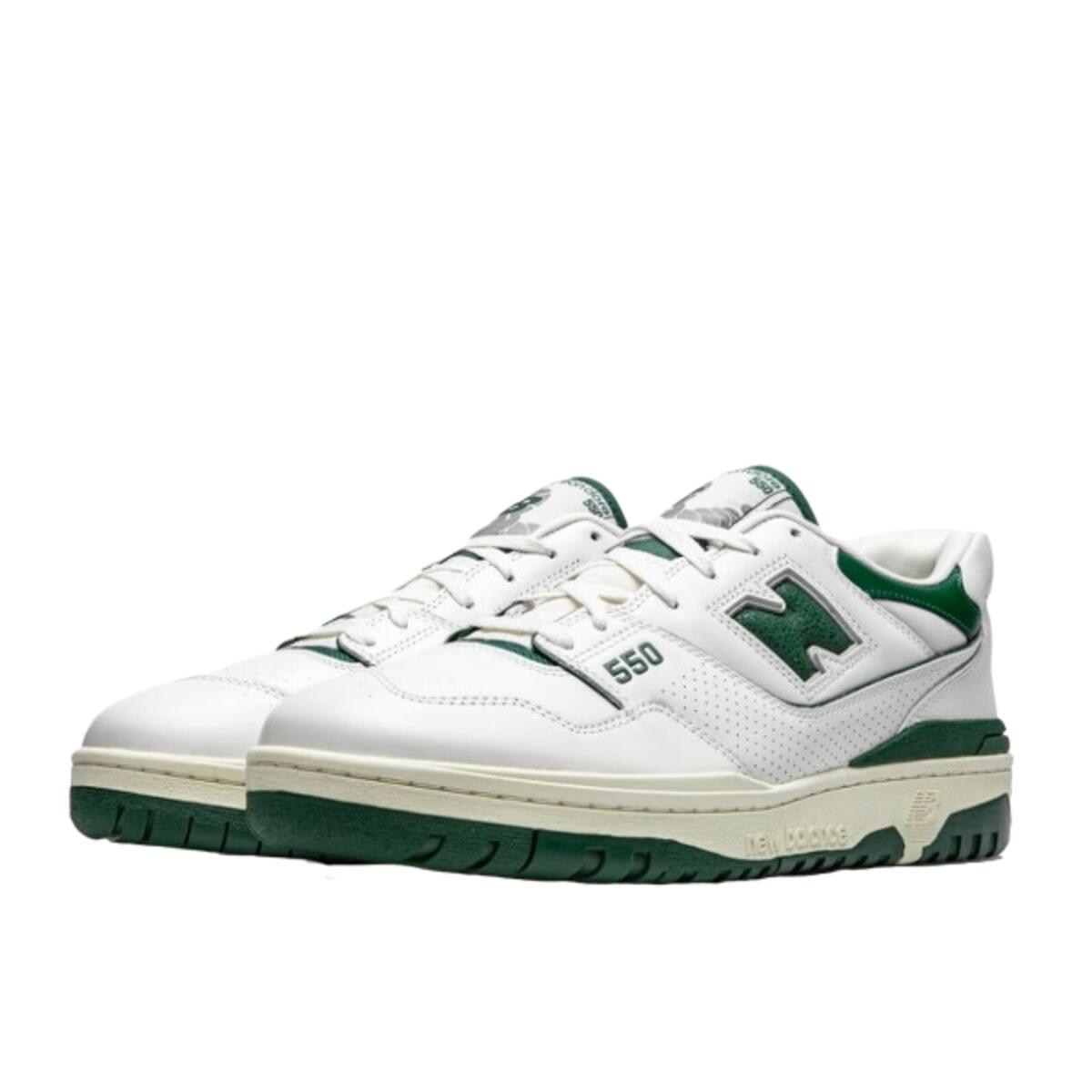 Chaussures  550 Aime Leon Dore White Green 2/4