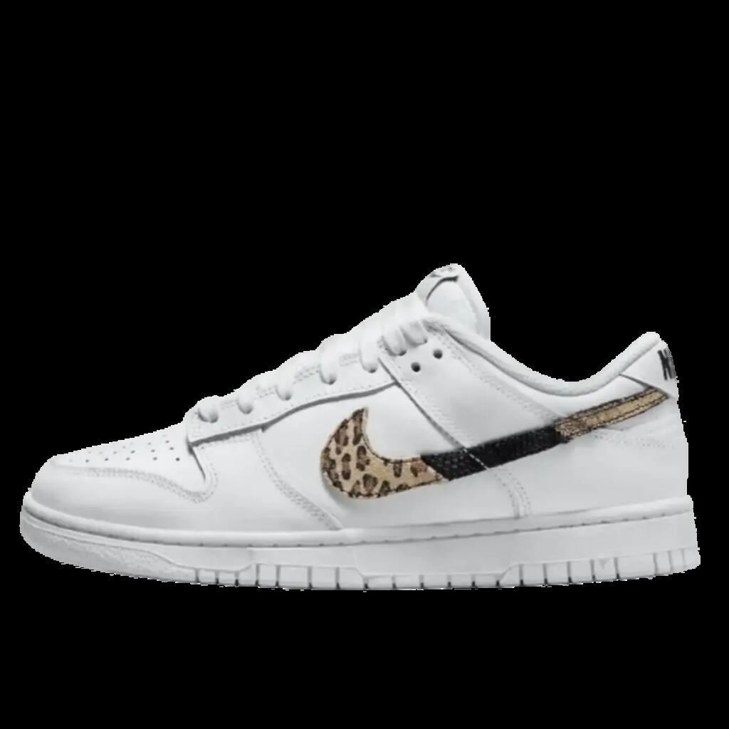 Shoes  Dunk Low Animal Print White