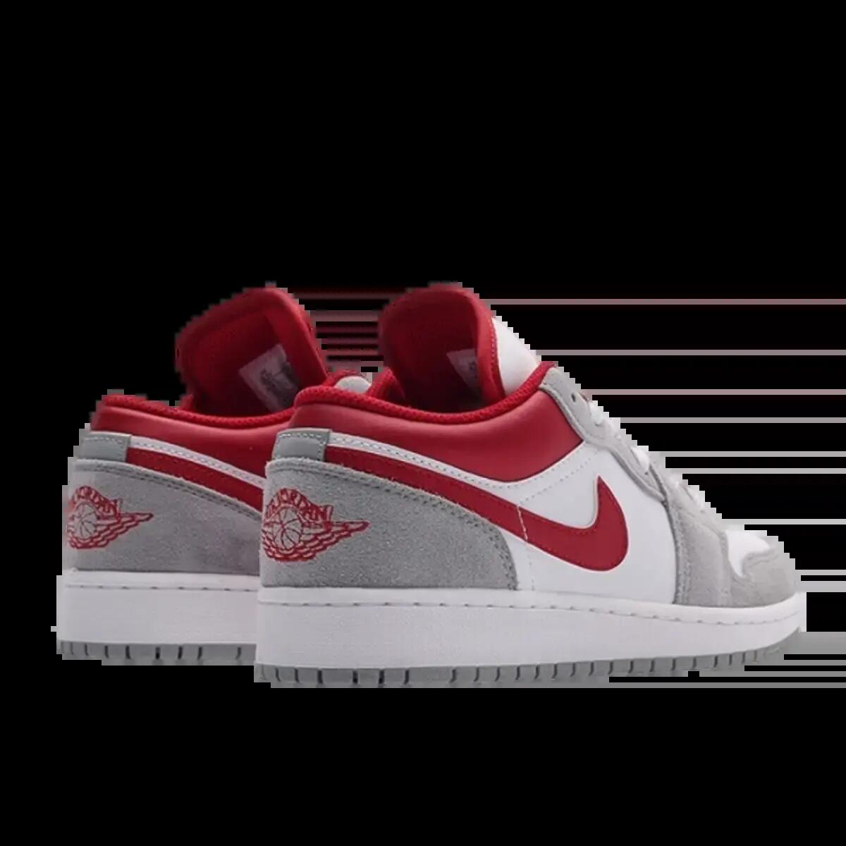 Chaussures  1 Low SE Light Smoke Grey Gym Red 3/6