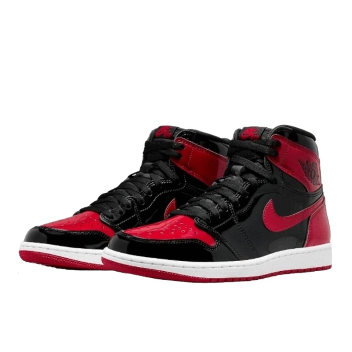 Chaussures  1 High OG Patent Bred 2/3