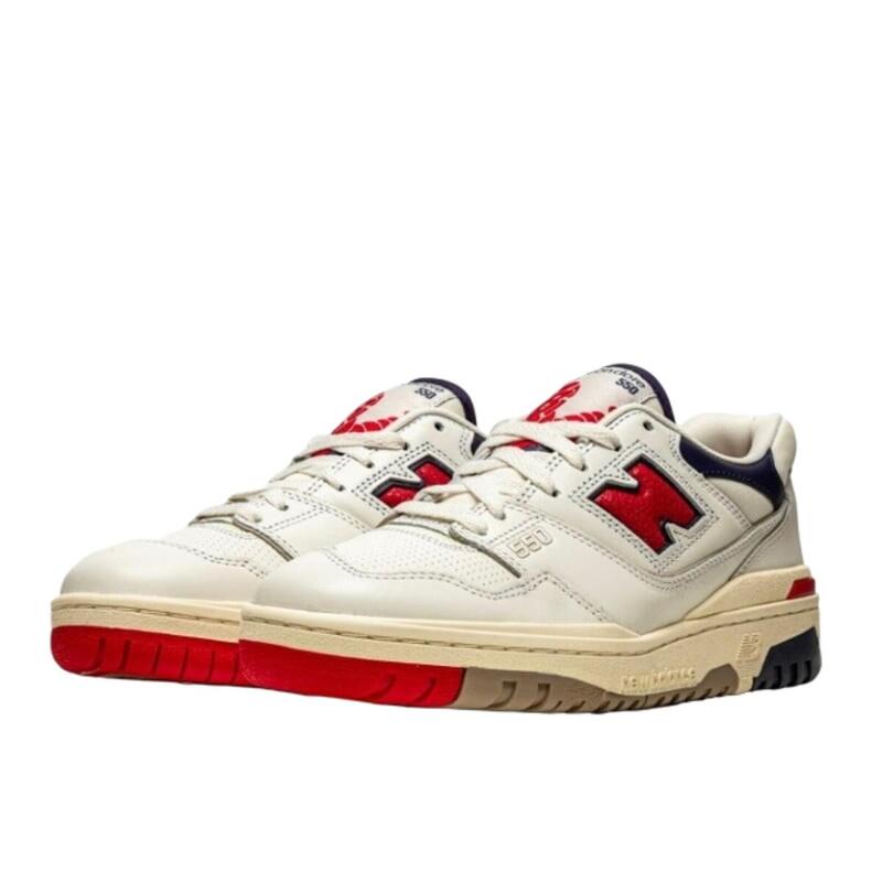 550 Aime Leon Dore White  Red