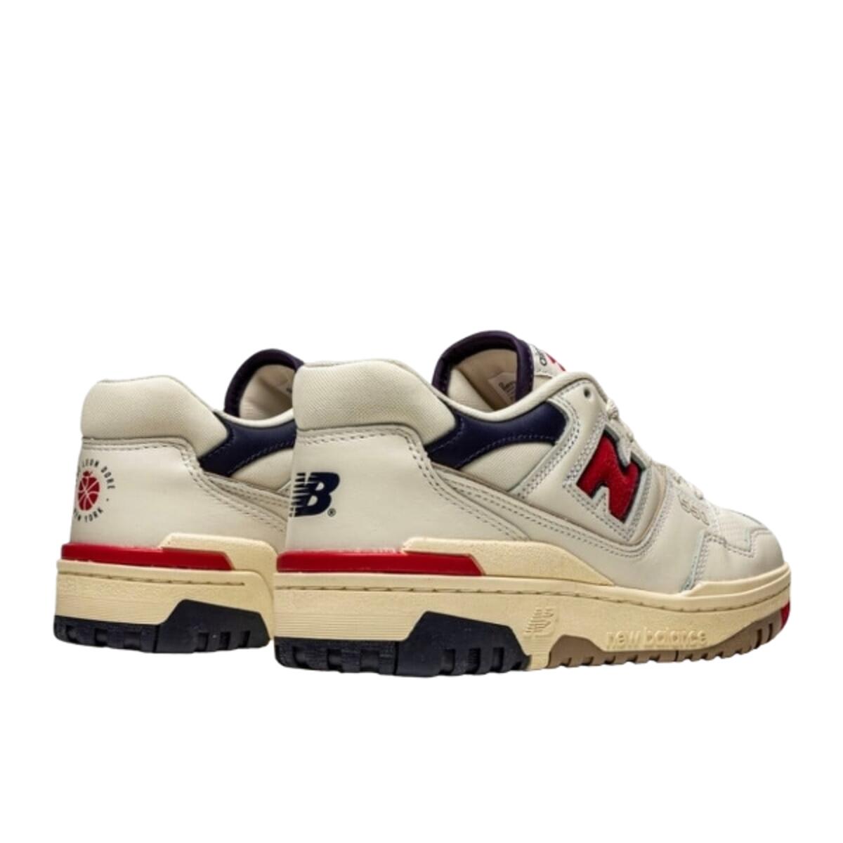 Chaussures  550 Aime Leon Dore White  Red 3/4