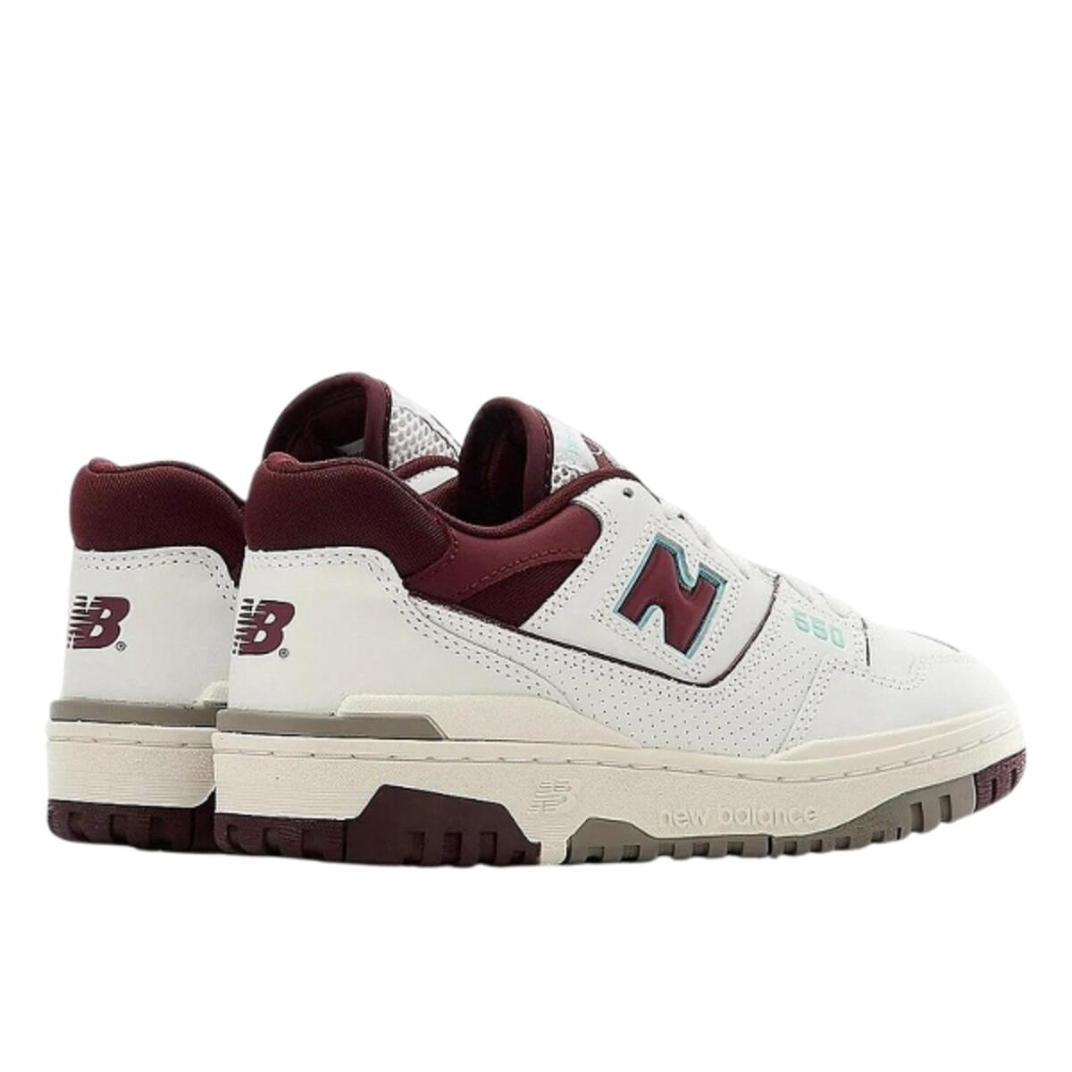 Schoenen  550 White Burgundy 3/4