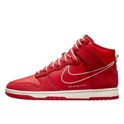 Chaussures Dunk High First Use Red